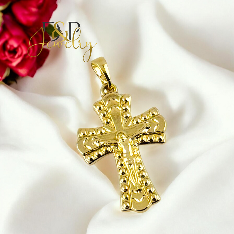 14K CRUCIFIX PENDANT P846