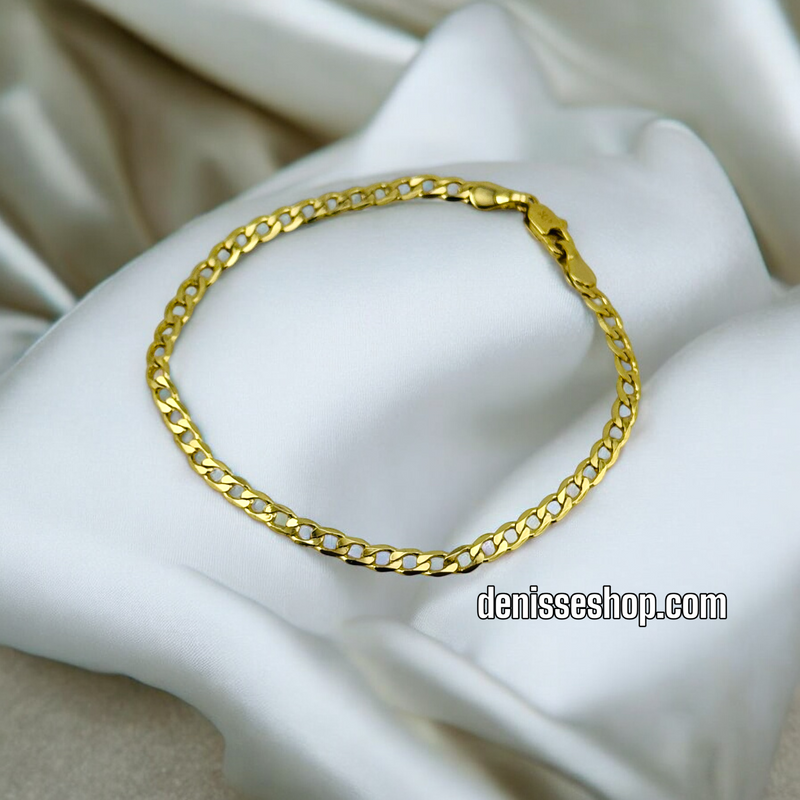 14K CUBAN BRACELET BR442