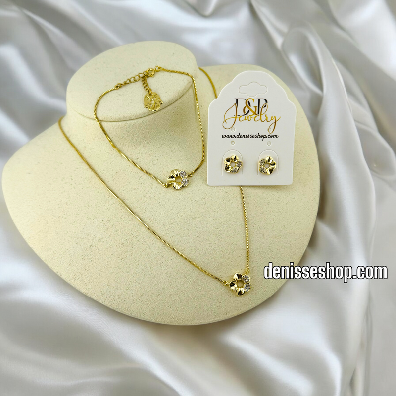 14K WOMAN/ NECKLACE SET N152