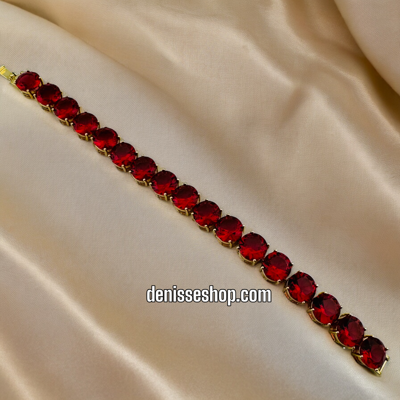 14K RED BRACELET BR382