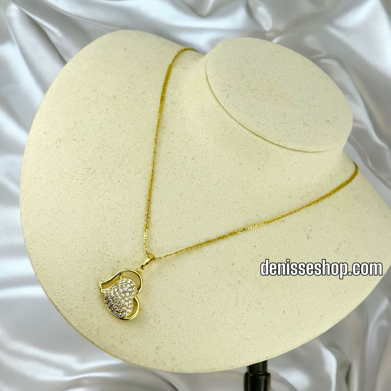 14K WOMEN/GIRL HEART PENDANT P575