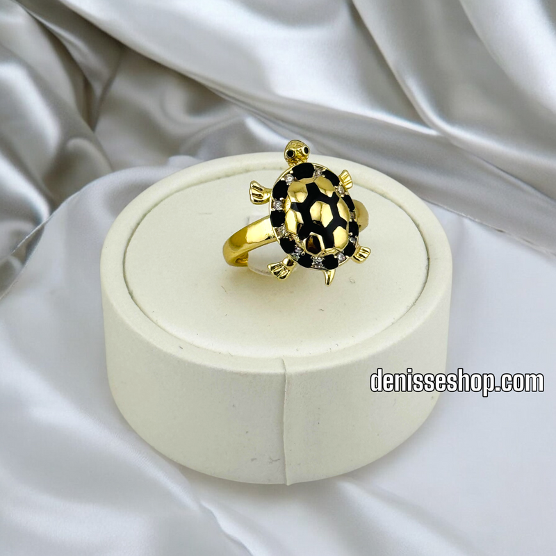 14K WOMEN TURTLE RING RG302