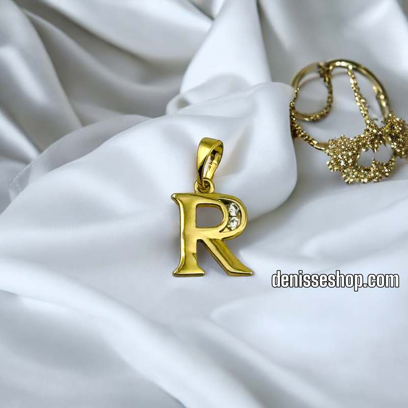 14K FASHION LETTERS PENDANT P505