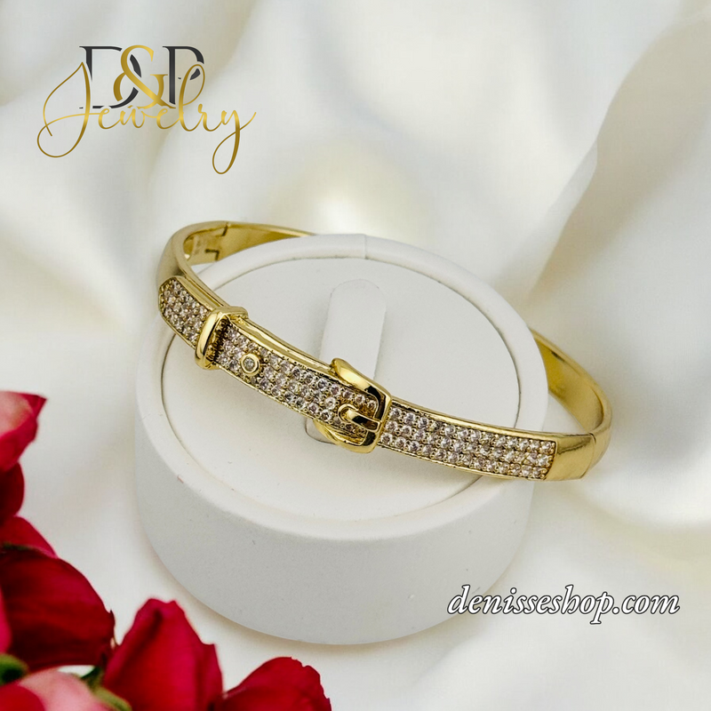 14K BELT BRACELET BR672