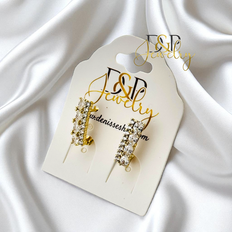 14K FASHION EARRING E908