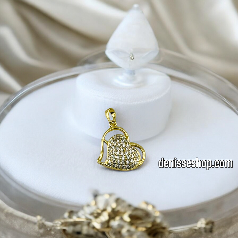 14K WOMEN/GIRL HEART PENDANT P575