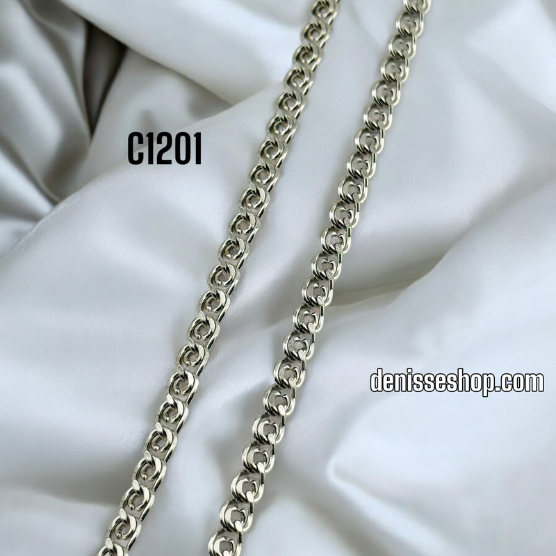 ROUND SILVER CHAIN 3MM C1201