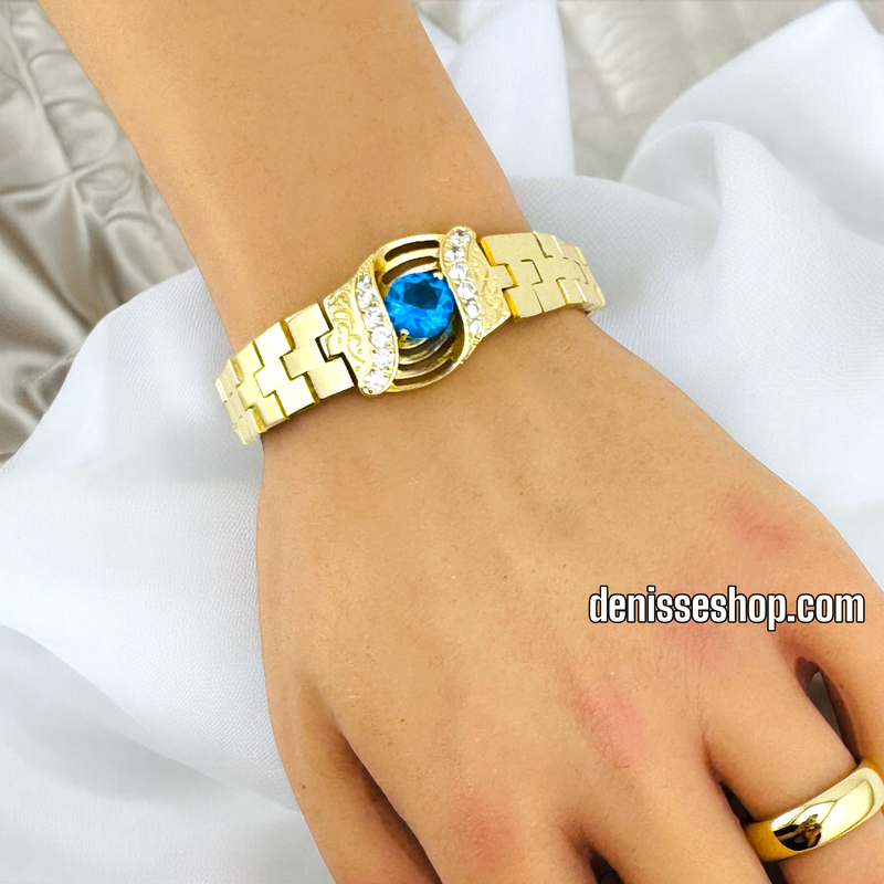 14K BLUE BRACELET BR491