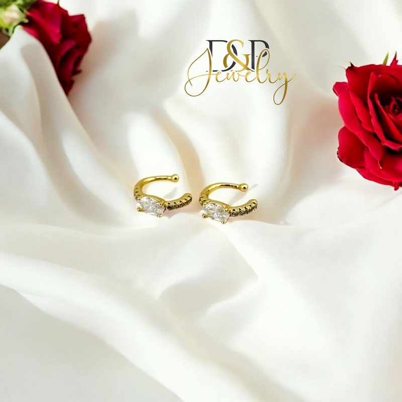 14K TINY EAR HOOP EARRING HP645