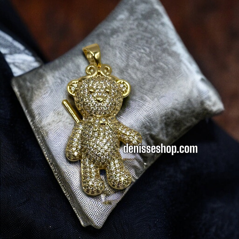 14K BEAR PENDANT P237 (CHAIN NOT INCLUDED)