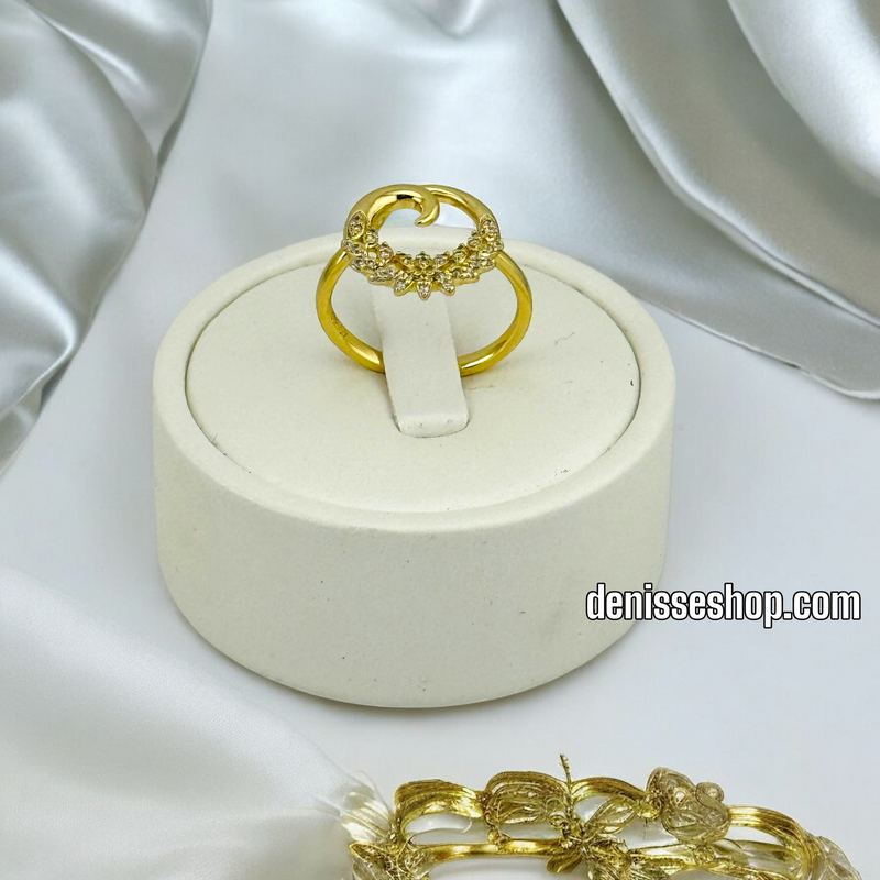 14K RING FLOWERS RING RG272