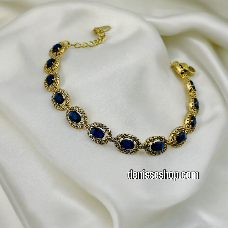 14K BLUE BRACELET BR365