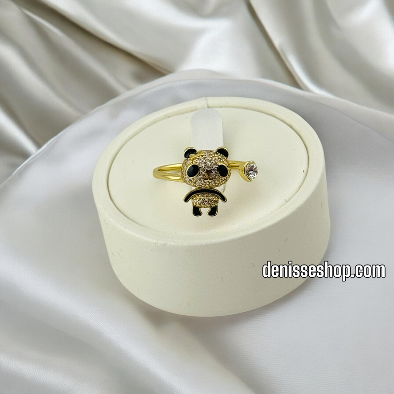 14K WOMEN/GIRL PANDA ADJUSTABLE RING RG277