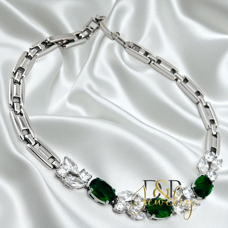 SILVER 3 VARIANTS COLORS BRACELET BR842