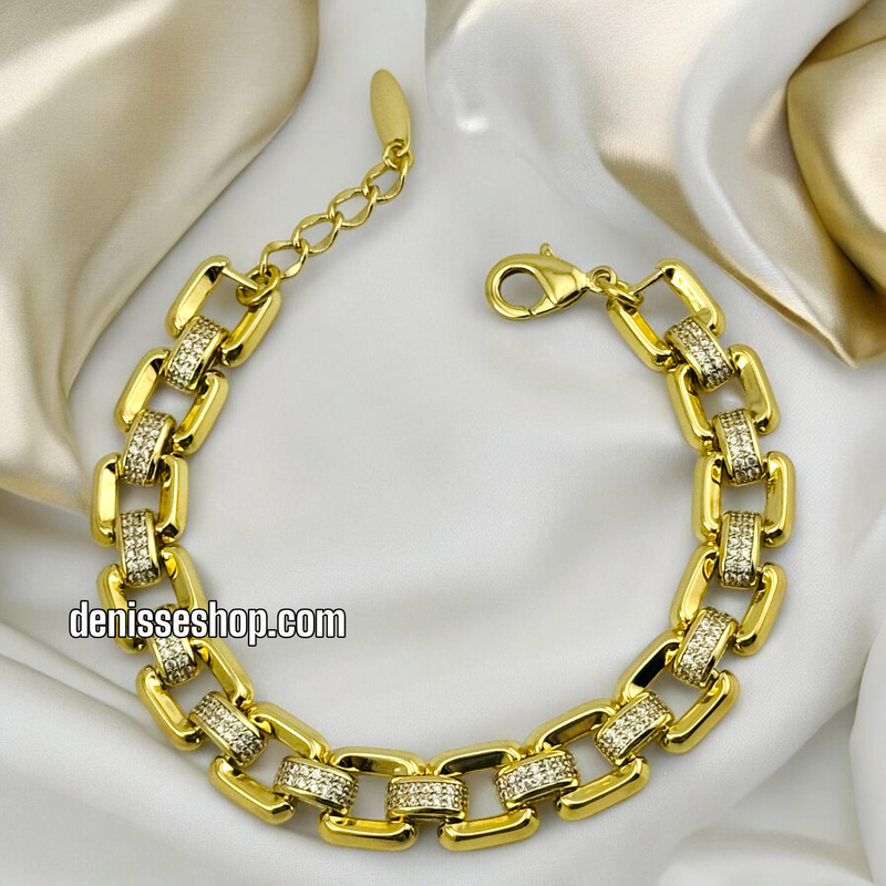 14K GOLD BRACELET BR432