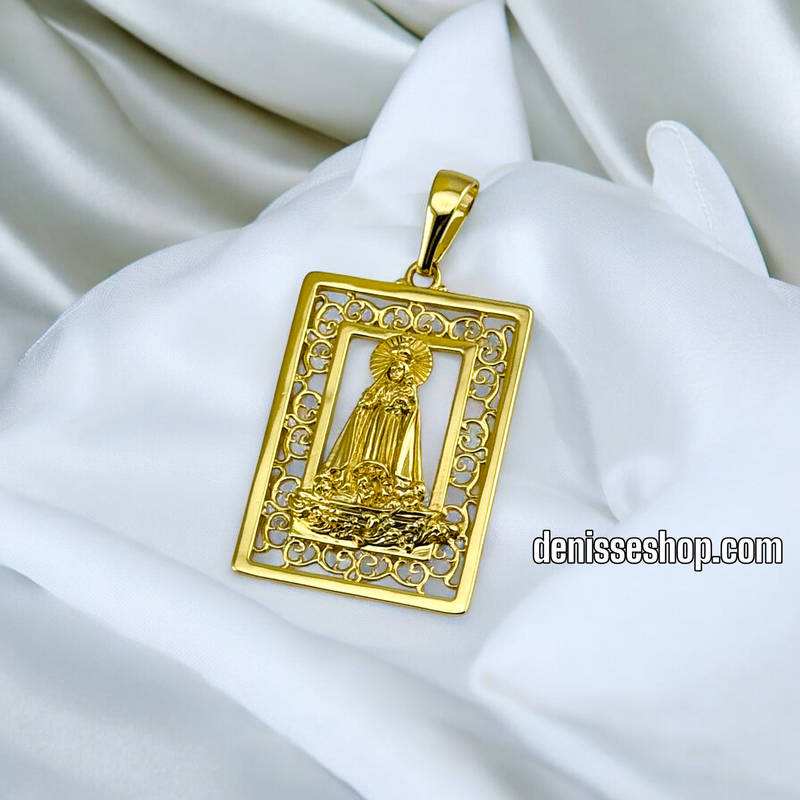 14K WOMEN / VIRGEN DEL CARMEN PENDANT P542