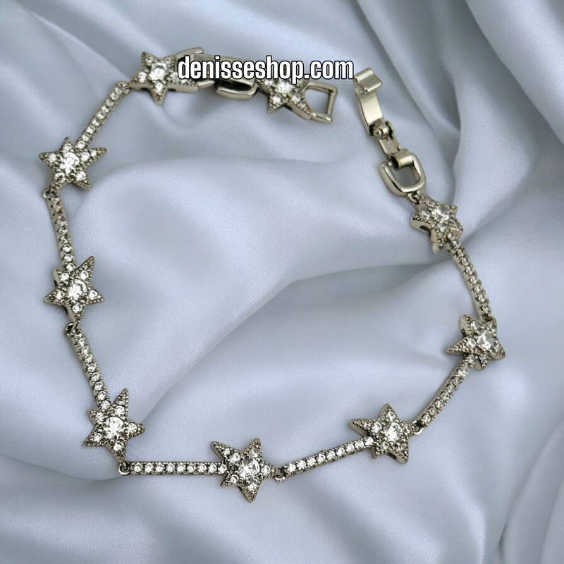 SILVER STAR BRACELET BR625