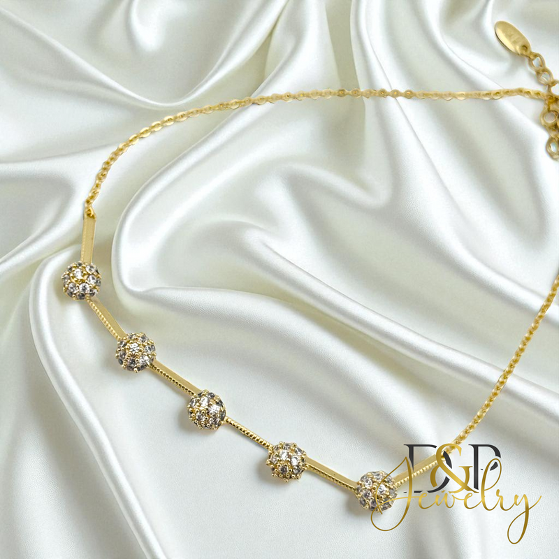 14K DANTY SPHERES BRACELET BR788