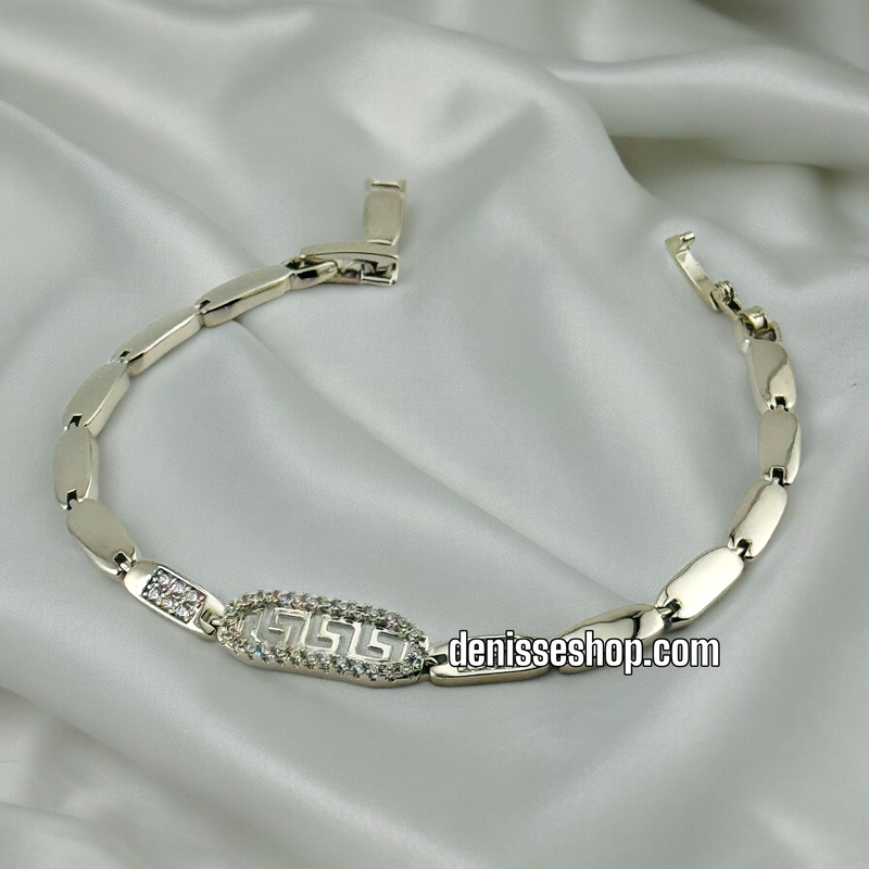 SILVER DESIGN BRACELET BR411