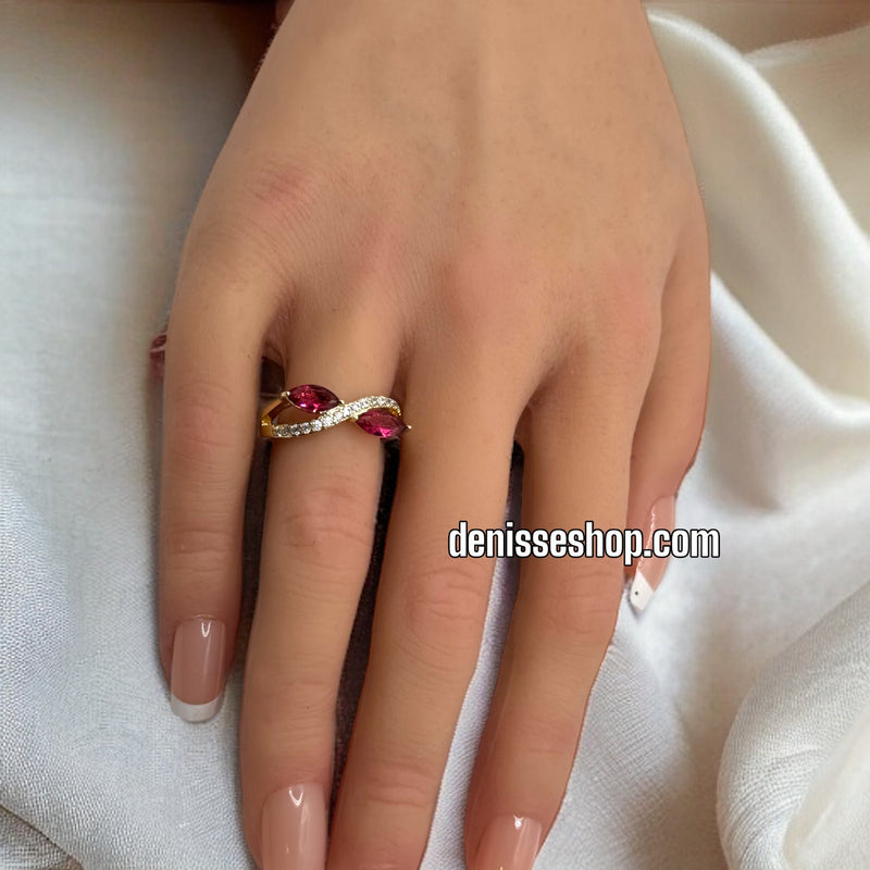 14K RED RING RG123