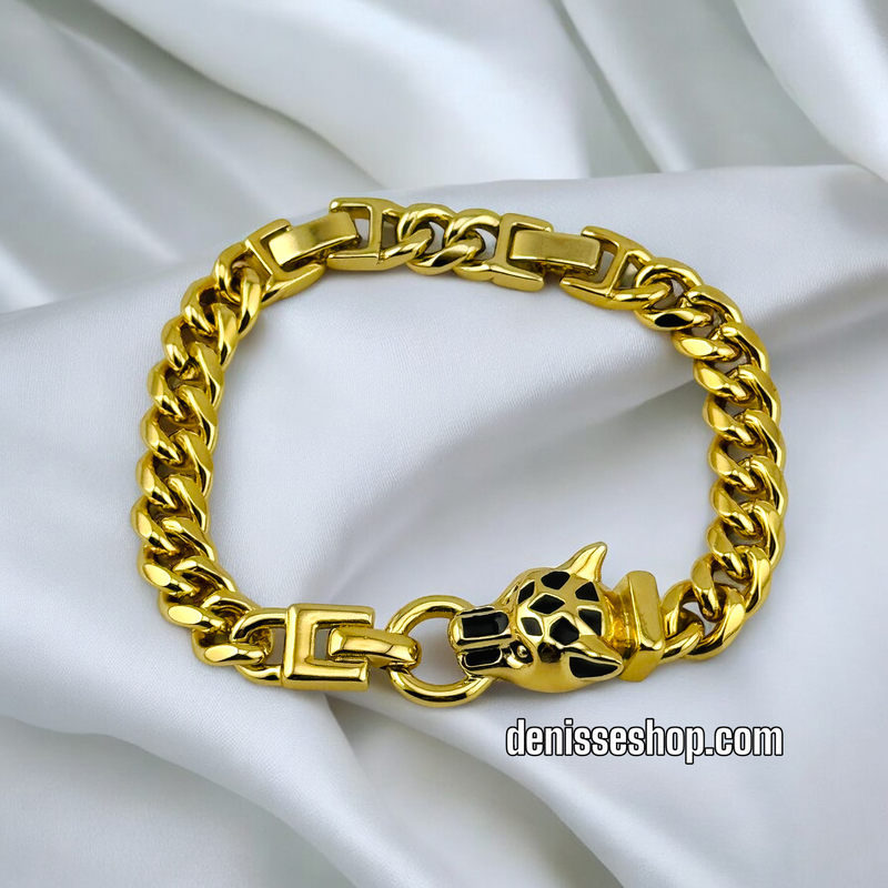 14K FASHION PANTER BRACELET BR523