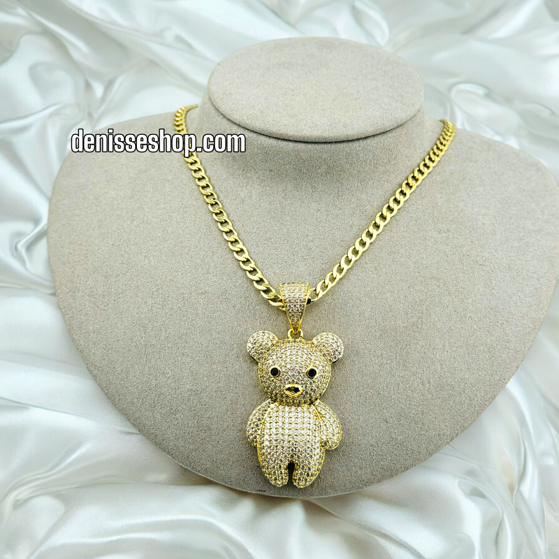 14K BEAR PENDANT P420