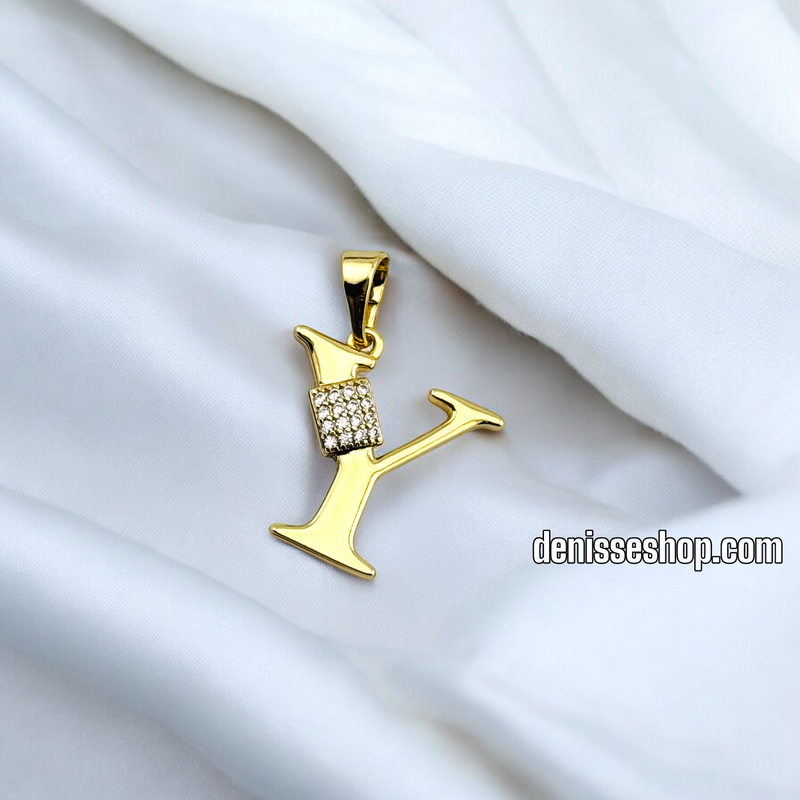 14K FASHION LARGE LETTER PENDANT P645