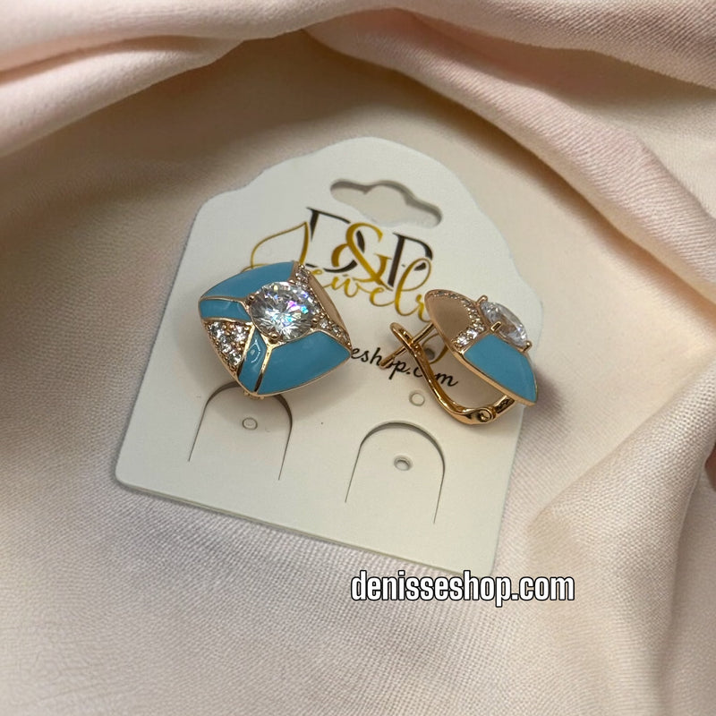 18K FASHION EARRINGS E388