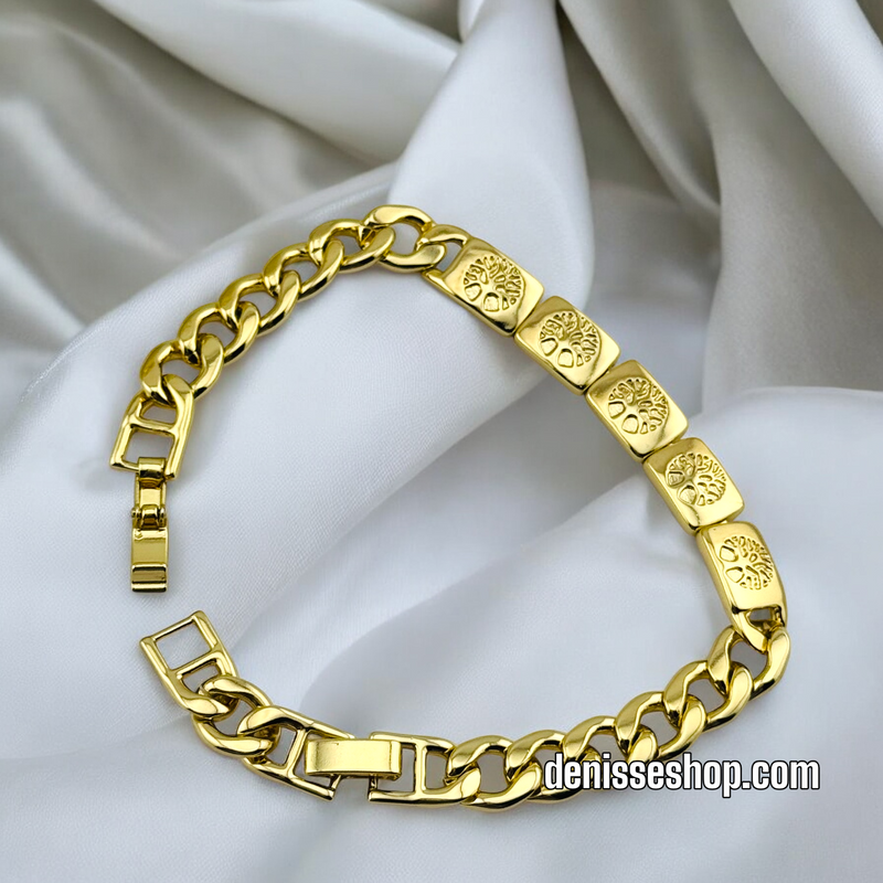 14K /WOMAN TREE LIFE BRACELET BR602