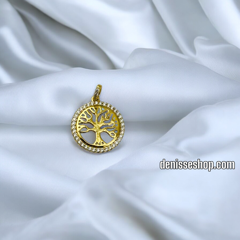 14K GOLD TREE LIFE PENDANT P509