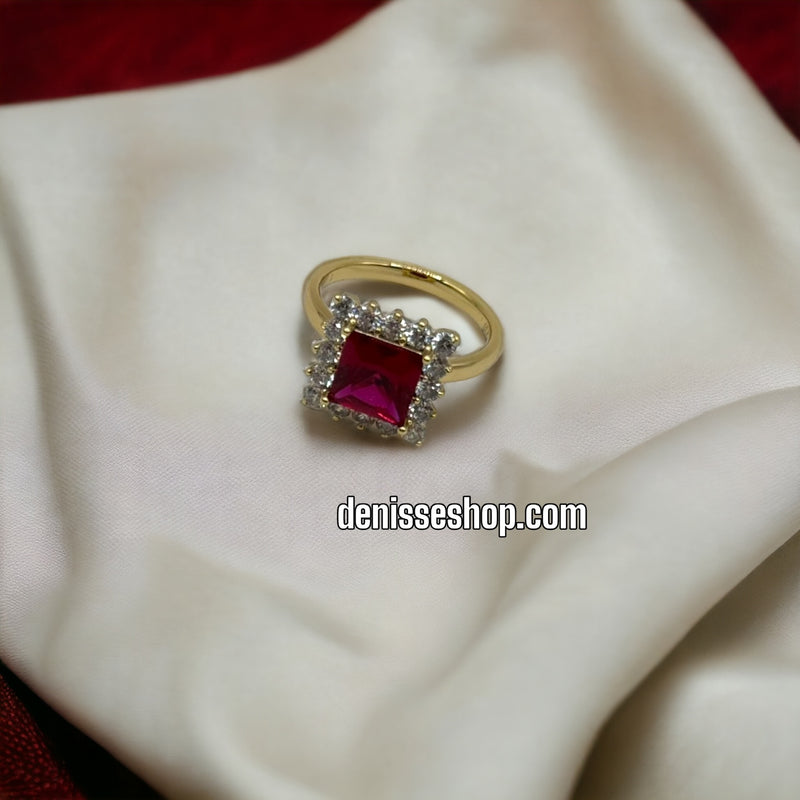 18K Red Ring RG88