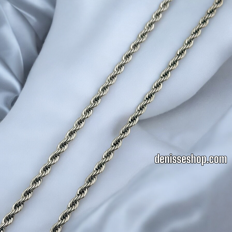 14K MEN/WOMEN SILVER ROPE DESIGN CH049