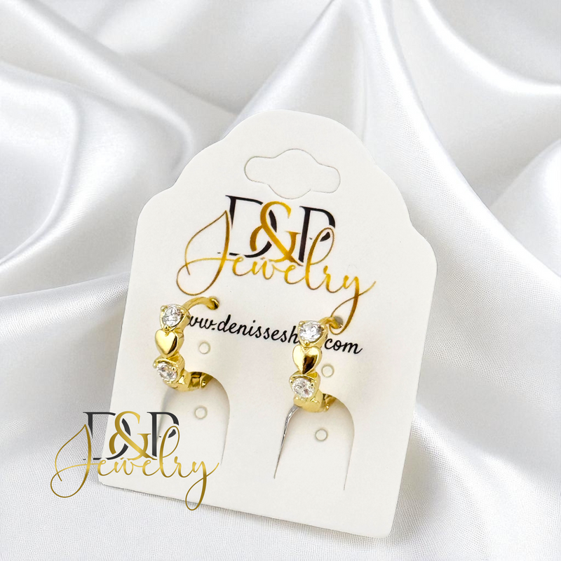 14K GOLD SMALL HOOP EARRING HP746