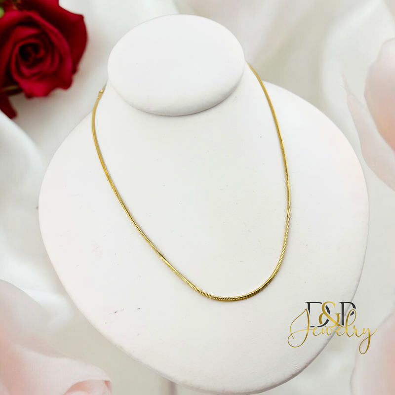 MOUSE TAIL CHAIN 1MM C1069