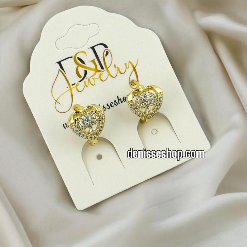 14K GOLD EARRINGS E516