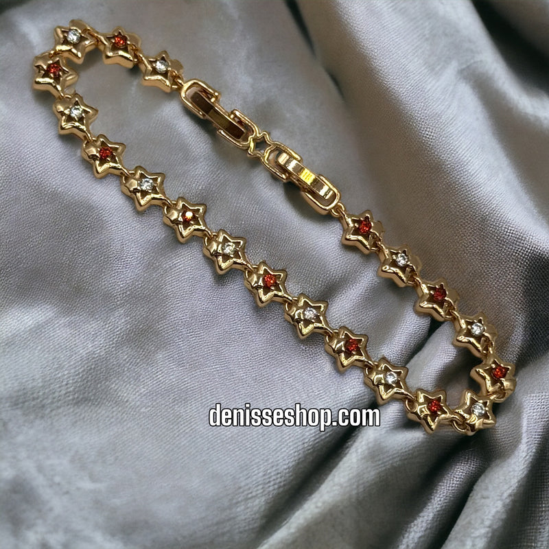 18K STAR GOLD BRACELET BR271