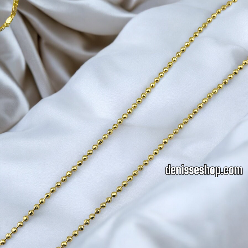 14K CHAIN BEAD 1.5MM CH022