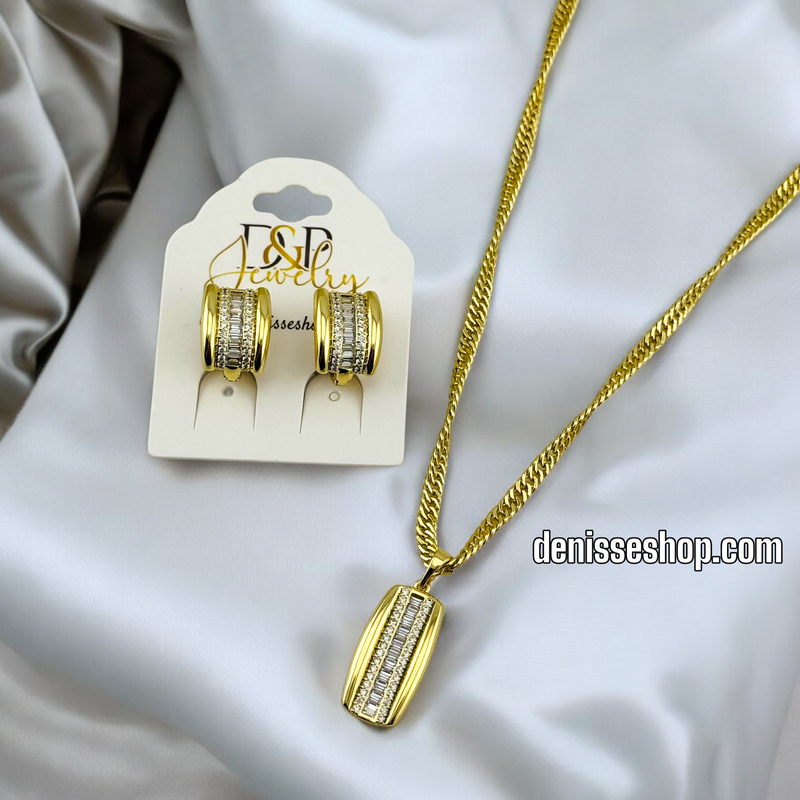 14K WOMAN/NECKLACE SET N167