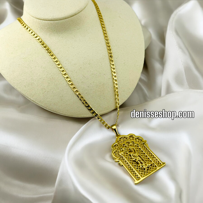 14K SAINT LAZARO MEN PENDANT P521