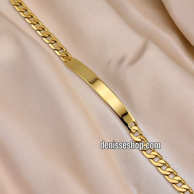 18K CUBAN BRACELET BR426