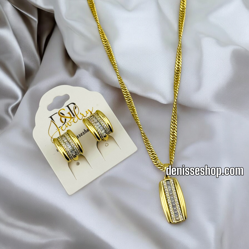 14K WOMAN/NECKLACE SET N167