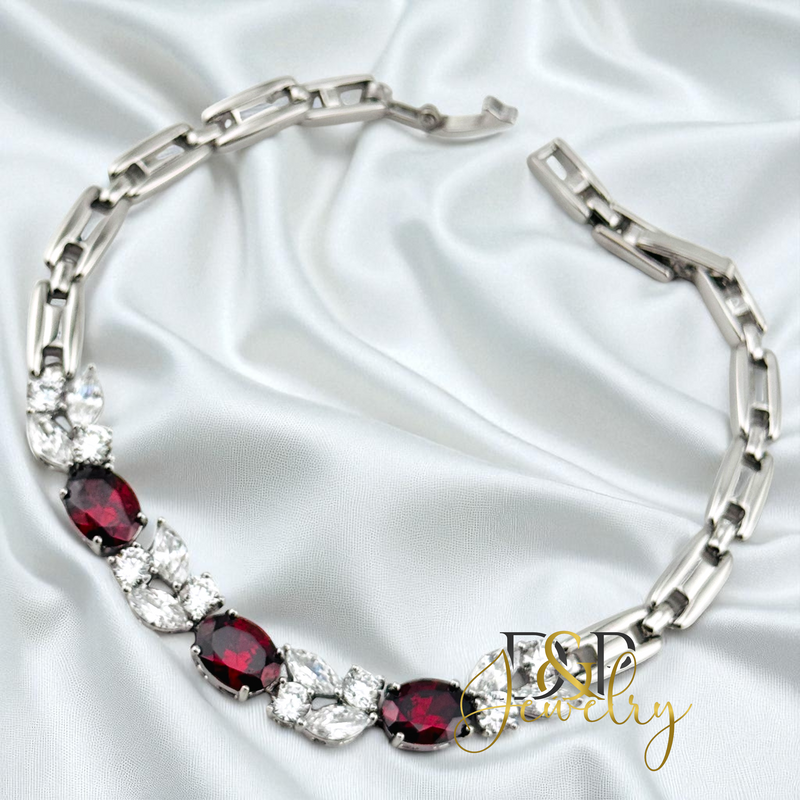SILVER 3 VARIANTS COLORS BRACELET BR842