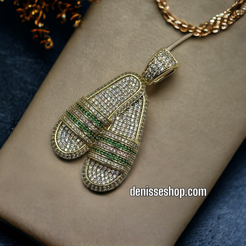 18K Fashion Pendant P186 (Chain not included)