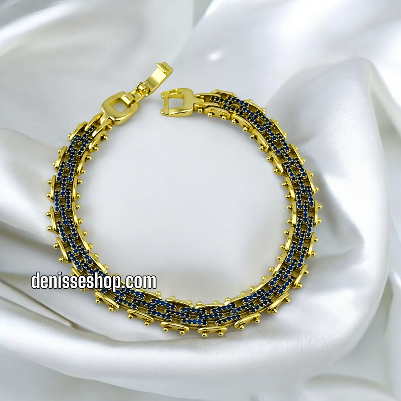 14K BLUE GOLD BRACELET BR435