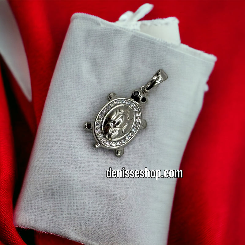 Silver Turtle Pendant P172