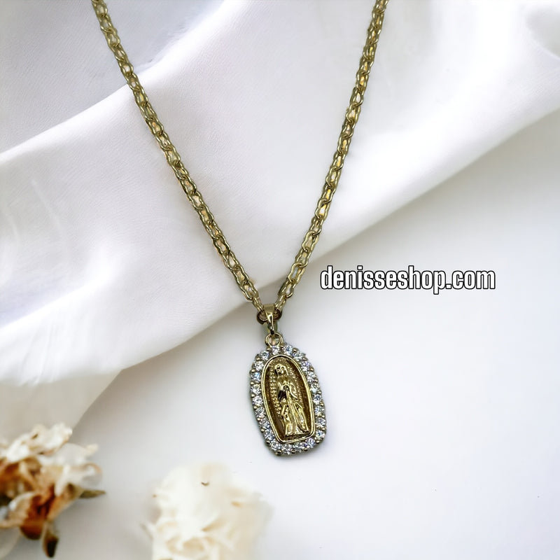 14K Virgen Pendant P189 (Chain not included)