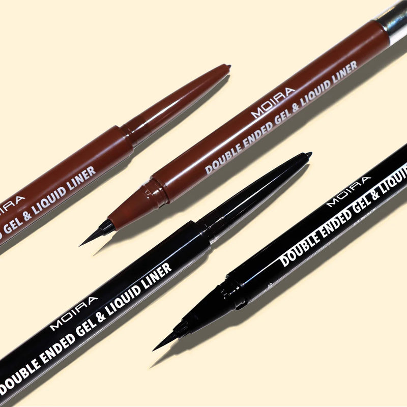 Double Ended Gel & Liquid Liner (001, Black)