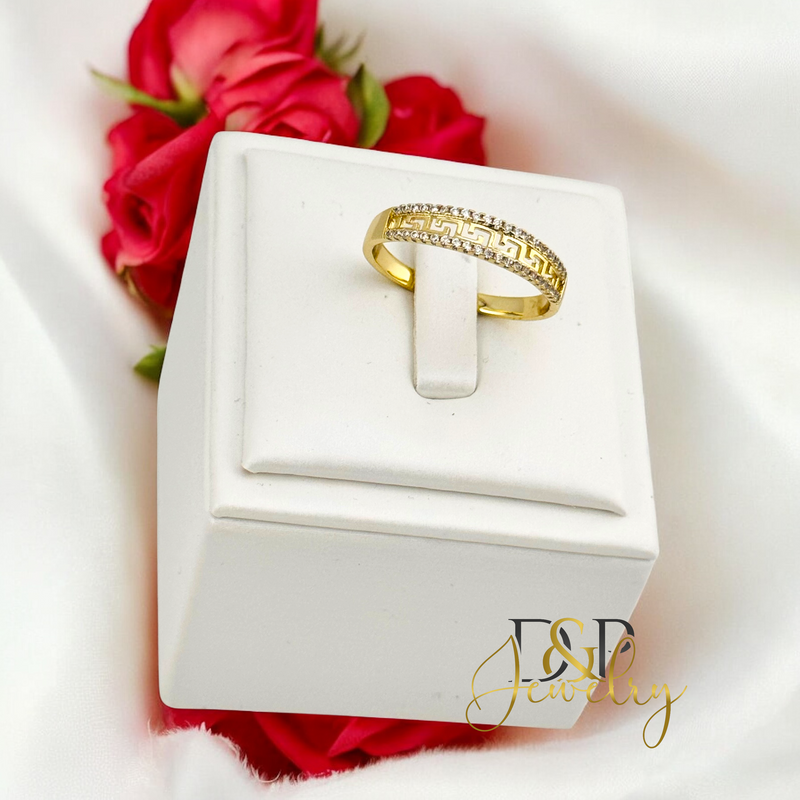 14K DESIGN BAND RING RG379