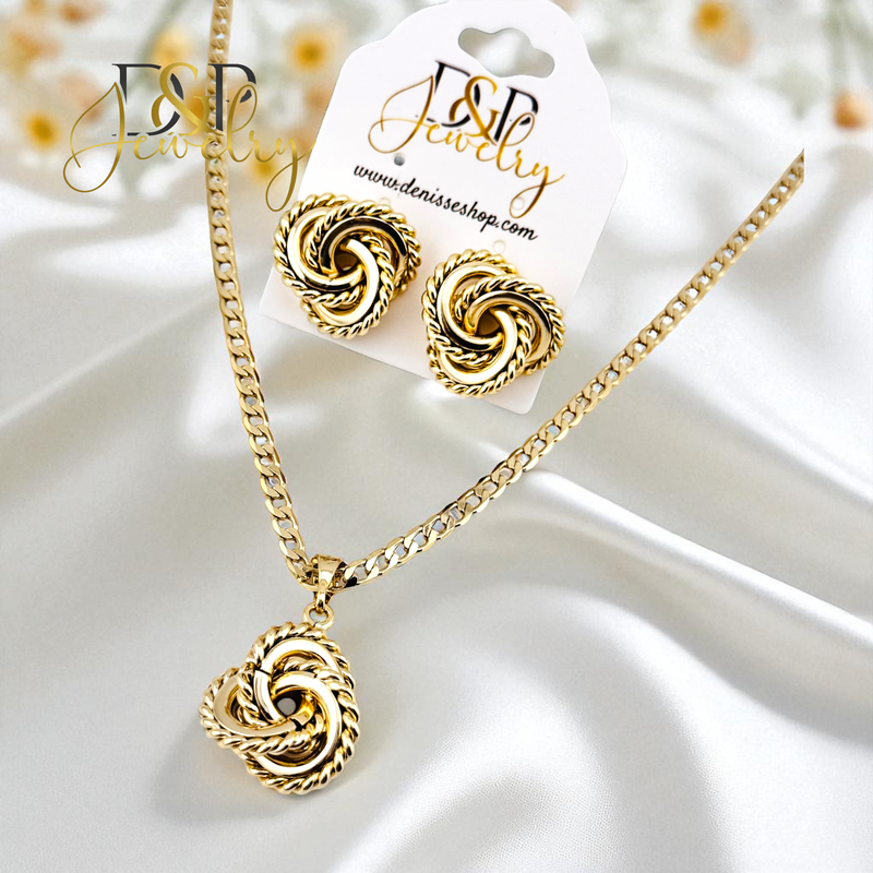 14K NUDE NECKLACE SET N275