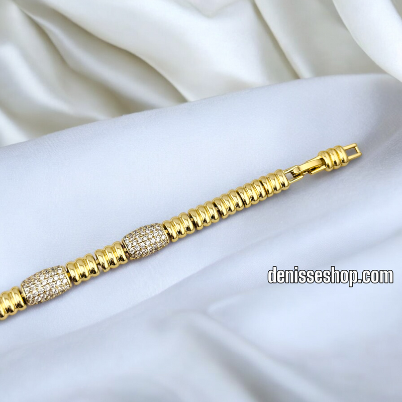 14K FASHION SNAKE BRACELET BR658